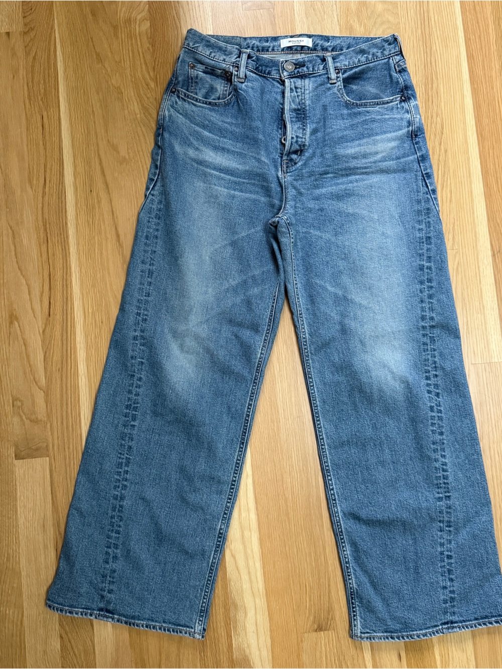 Moussy Wide Leg jeans 28
